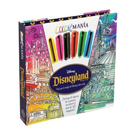 Libro infantil para colorear Colormania: Disneyland