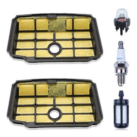 1137 120 1604 Air Filter Tune Up Kit for Stihl MS193T MS193TC MS194T MS 193T 194T Chainsaw, MS193T MS194T Air Filter with Fuel Filter Spark Plug Primer Bulb Maintenance Kit Replace 11371201604