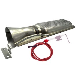 010799 Furnace Burner Assembly Tube and 232286 Single Probe Gas Furnace Igniters Electrode Fits Suburban RV Water Heater SF-Series NT-24SP, NT-30SP, NT-34SP,NT-20SP,NT-42SP