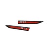 Volkswagen 5H0853688A Badge Mudguard Emblem Logo Red/Black