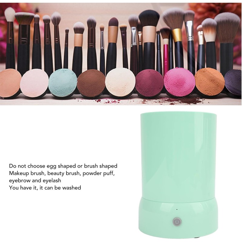 Yosoo Máquina de Cepillo de Maquillaje Eléctrico, Máquina Rápida y