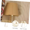 WHAMVOX Retro Ceiling Light Lampshade Frame Pcs Shell Lampstand DIY