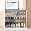 beehomay Shoe Slots Organizer，20 Pack Shoe Stackers for a Pair