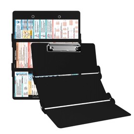 Whitecoat Clipboard® Trifold - Black EMT Edition
