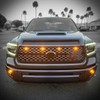 iJDMTOY 4pc Amber Lens Full LED Front Grille Clearance Light