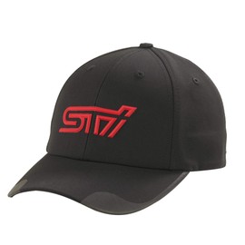 Subaru Genuine STI Logo Fitted Performance Cap Hat Impreza Forester Outback Ascent BRZ Crosstrek Sti WRX Legacy