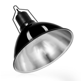 DXOPHIEX 8.5inch Dome Reptile Heat Lamp Reptile Light Fixture UVB Reptile Light Fixture Max 150W for Bearded Dragon, Turtles, Snake and Lizard Terrarium