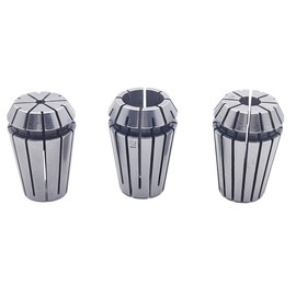 3PCS ER20 1/2", 1/4", 1/8" High Precision Spring Collet Set for CNC Workholding Engraving Milling Lathe Chuck Tool