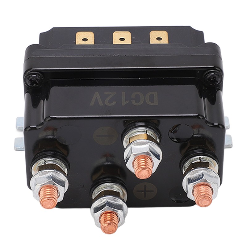 Winch Relay 250A Integrated Waterproof ABS Brass Electric Winch Relay