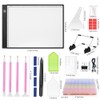 AUAUY A4 LED Light Pad for Diamond Painting Kit, 3