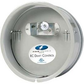 Field Controls Draft Control 9RC with collar 9" RC for oil or coal-fired furnace or boiler heating equipment 9 inch RC