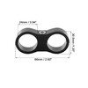 X AUTOHAUX 4pcs Black AN12 24mm Car Hose Separator Clamp