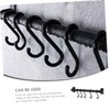 ULTECHNOVO 1Set Wall Mounted Kitchen Utensil Rack with Hooks Multi