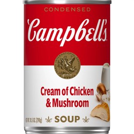 Condensed Cream of Chicken and Mushroom Soup, 10.5 Ounce Cans (Pack of 6)