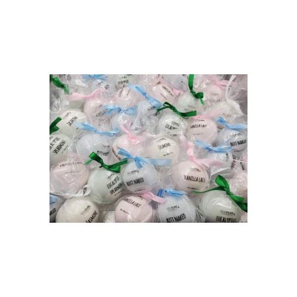 Spa Pure Man Bath Bombs: Variety Pack, 30 Natural, Organic,