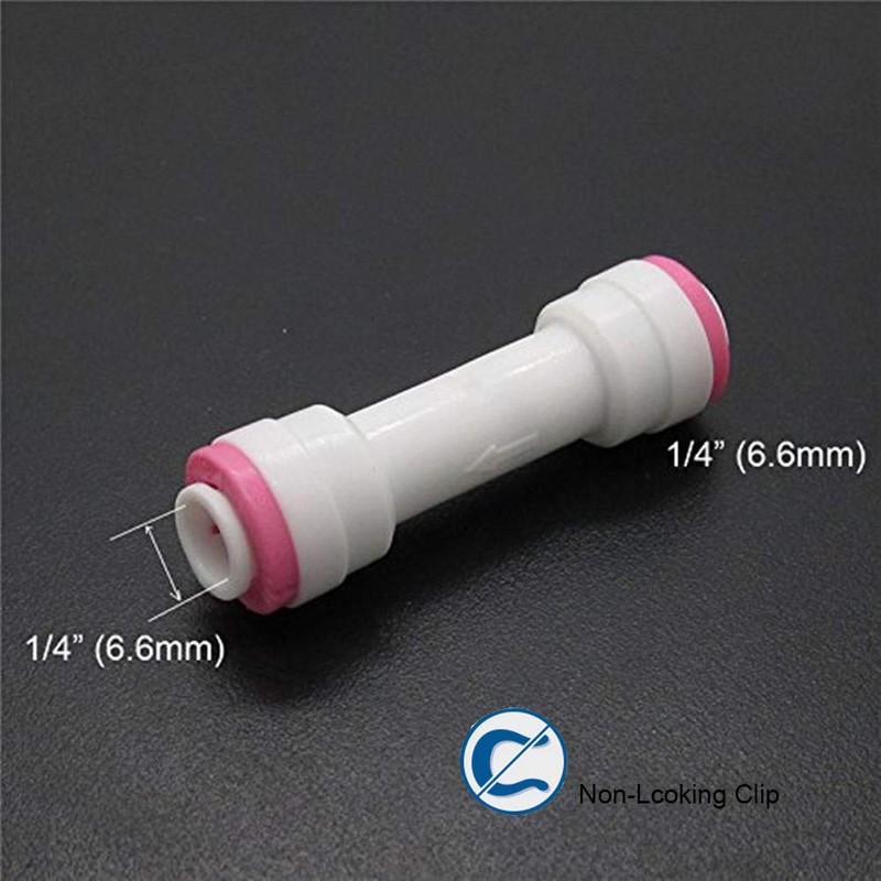 PureSec Water Check Valve 1/4" RO Tubing O.D.Use Push to