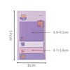 4 Pack Cute Sticky Notes Cartoon Animal Sticky Memo Pads