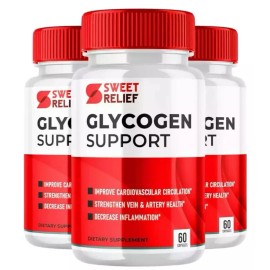 Sweet Relief Glycogen Support Advanced Blood Support (180 Capsules) 3-Pack