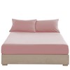 EV DEKOR Extra Deep Fitted Sheet Single, Blush - Deep