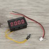 LED Electronic Digital Luminous Car Watch Clock Accessory Decoration (Red)