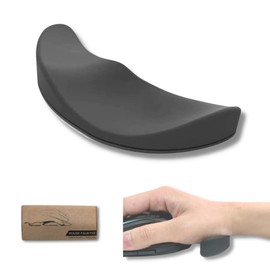 0GULUS (Recommended by Osteoteclinic Teachers) Ergonomic Mouse Wrist Rest Wrist Pat, Moves with the Wrist, Ergonomic Design, Right Hand, 1 Piece (Right-Handed)