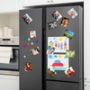 SRIZIAN 16Pcs Sublimation Blank Refrigerator Magnets, DIY Decorative Sublimation Fridge