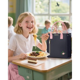 GLORIEROO Lunch Box Bag Women Girls - Insulated Leakproof Waterproof Lightweight Reusable Cooler for Work Picnic - Back to School Teacher Mothers Day Christmas Birthday Gifts