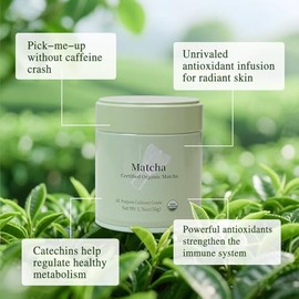 MatchAdmire Organic Culinary Grade Matcha Powder - Rich Flavor & Vegan
