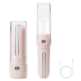 Portable Bidet for Travel | Bathroom - Rechargeable Electric Bidet Sprayer with 3 Pressure | Waterproof for Ultimate Personal Hygiene Cleaning at Home Office and Camping (Pink)