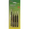 WWS Trumpeter Tools - Set of 4 Precision Tweezers WWST11