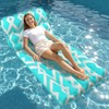 Jasonwell Inflatable Pool Float Adult - Ultra-Comfort Soft Fabric Pool