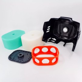 MAXFLOW AIR FILTER KIT FITS STIHL MS500I -- COVER, CAGE AND TWO ELEMENTS