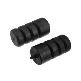 Motoforti Tailgate Spare Tire Bumper Stop, for Jeep Wrangler JL 2018-2023, Polyurethane, Black, 2pcs