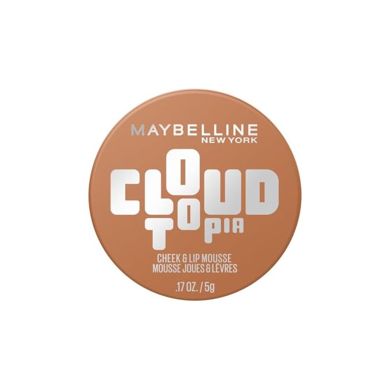 Maybelline Cloudtopia Blush para mejillas y labios,14H, tono cielo tostado