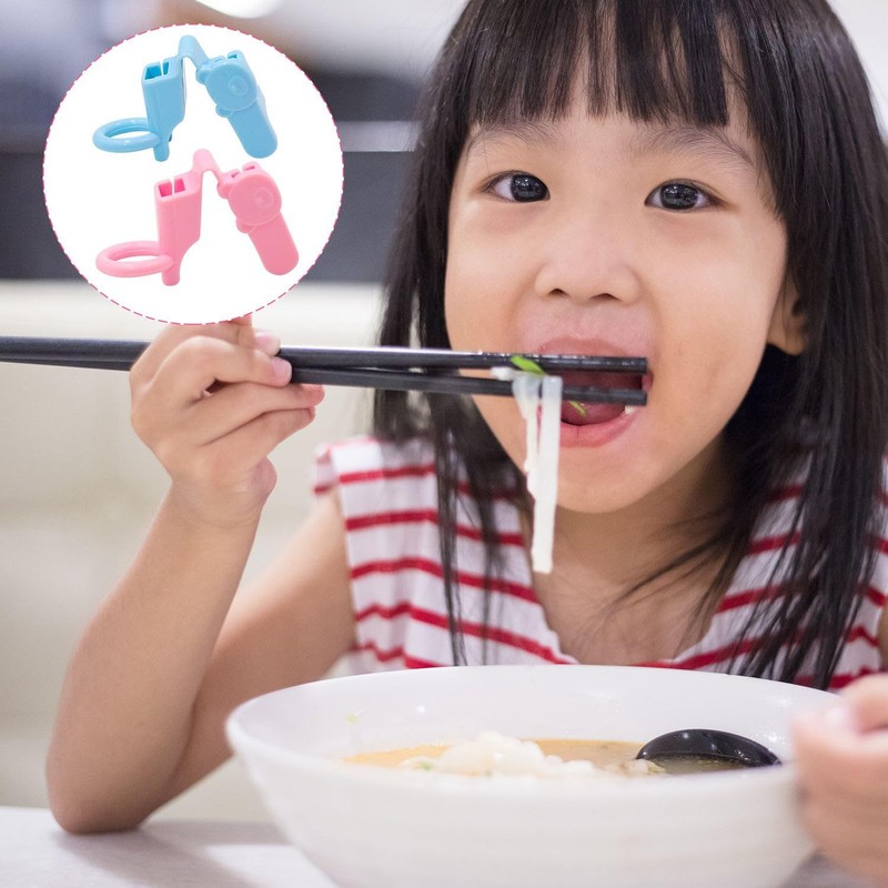 KKLM Chopsticks Training Tool, Chopstick Assistant, For Kids, Set of