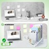 SUMMORO Inclined File Organizer for Desk, 7-Tier Vertical File Folder