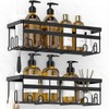 WOWBOX Shower Caddies 2 Pack - Adhesive Hanging Shower Shelf