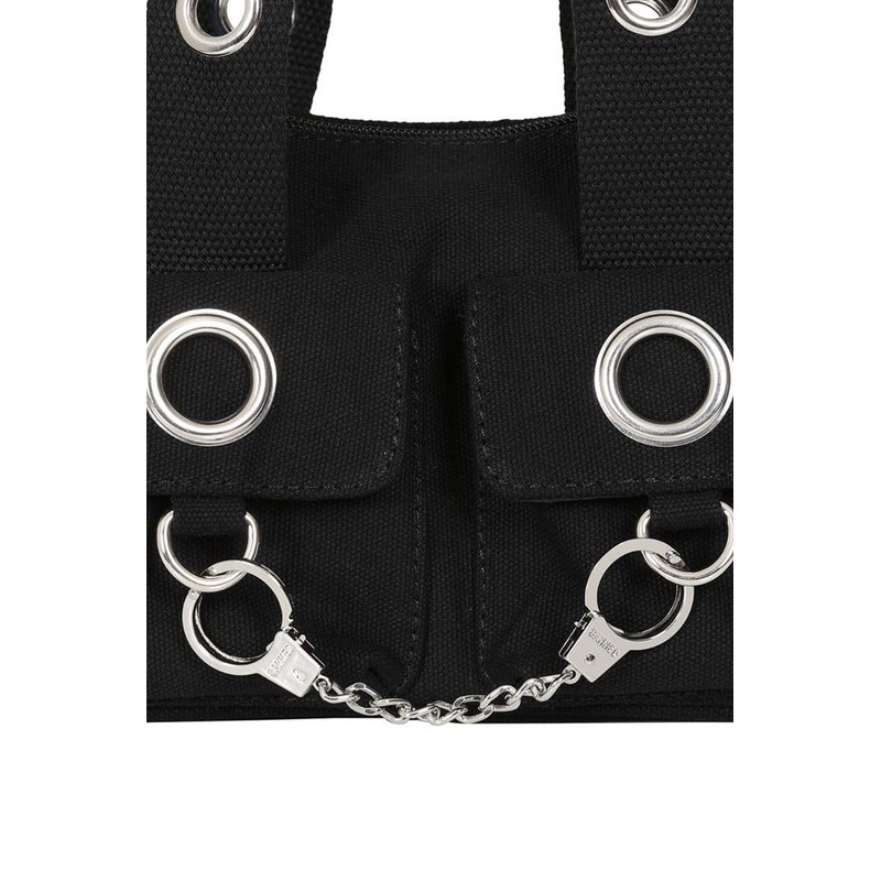 Banned Whittaker Mini Handbag - Canvas Shoulder Bag with Large