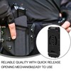 Relaxweex 4 Pack 3 Inch Holster Belt Clips Knife Belt