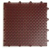 Brick Red Cross Rib 12" x 12" Tiles (24-Pack)