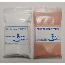 JESCO Cerium Oxide and Alumina Rock Polish Combo