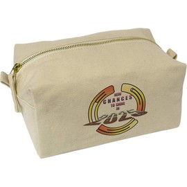 '365 Days to Shine in 2025' Canvas Wash Bag/Makeup Case (CS00042495)