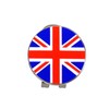 Mercia Golf Magnetic Hat Clip With Patriotic Ball Markers. (Union
