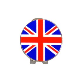 Mercia Golf Magnetic Hat Clip With Patriotic Ball Markers. (Union Jack)