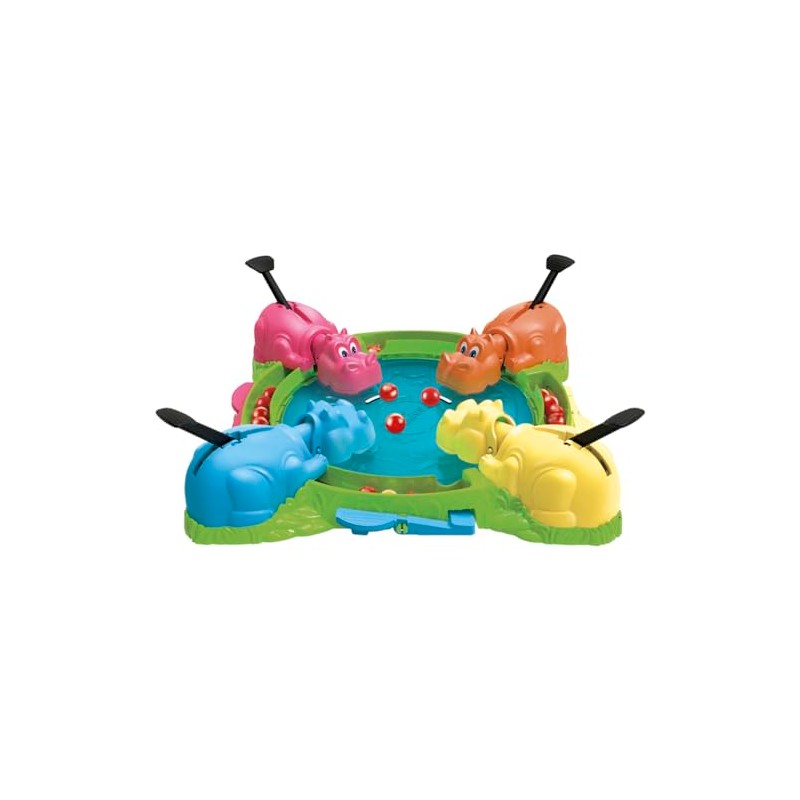 Hasbro Hippos Glotones Juego Preescolar 2-4 Jugadores 3+ años