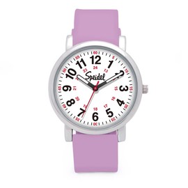 Speidel Original Scrub Watch, EMT Watches for Women, Waterproof Watch Women, Nurse Watch, Analog Watch Women, Watch for Nursing Student, Nurse Watches for Women, Nursing Watch with Second Hand - Lilac