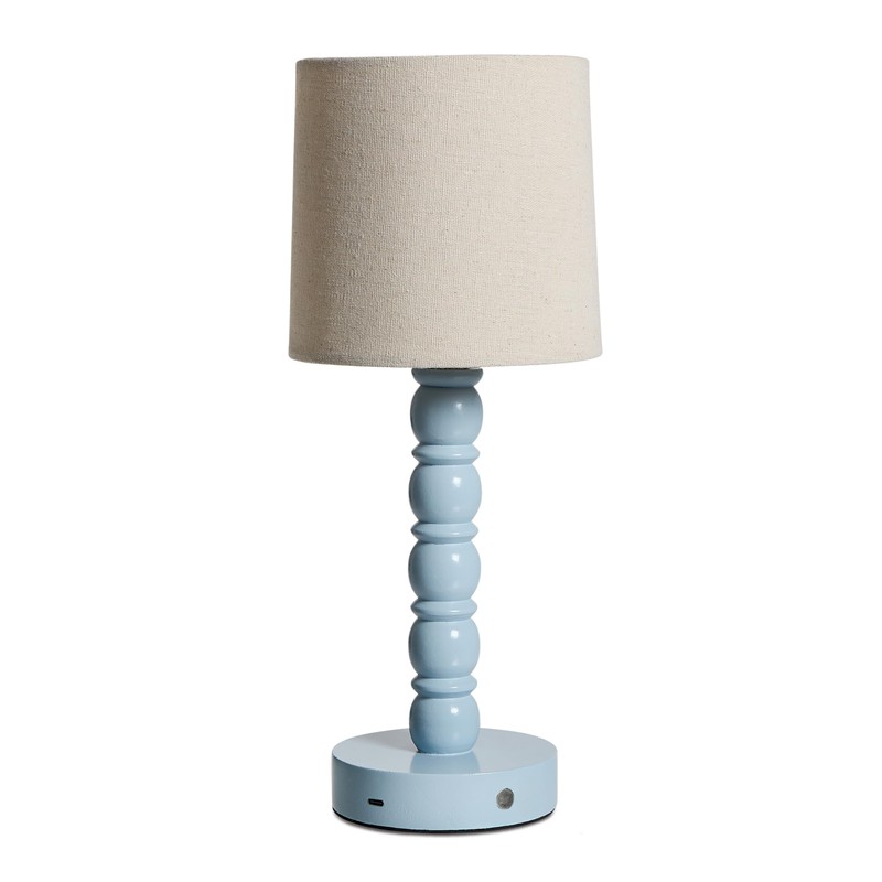 Camden Reed Traditional Wood Lamp - Gloss Finish, Elegant Lighting