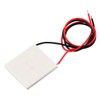 VKLSVAN 5pcs TEC1-12706 Peltier Elements Semiconductor Thermoelectric Semiconductor Cooling Pad
