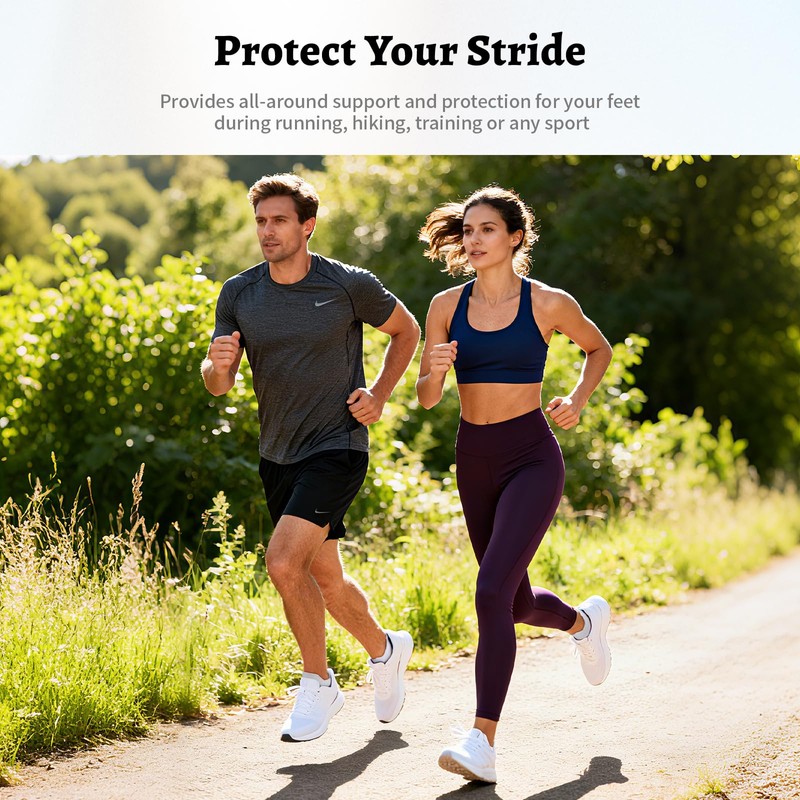 Compression Socks No Show Plantar Fasciitis Sock for Men and