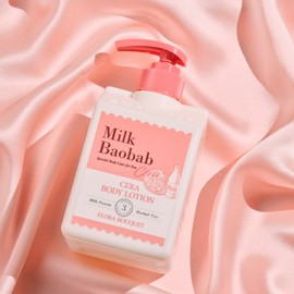 Milk Baobab Cera Body Lotion Cream Flora Bouquet 600ml / 밀크바오밥 세라 바디 로션 크림 플로라부케 600ml X2 BNS